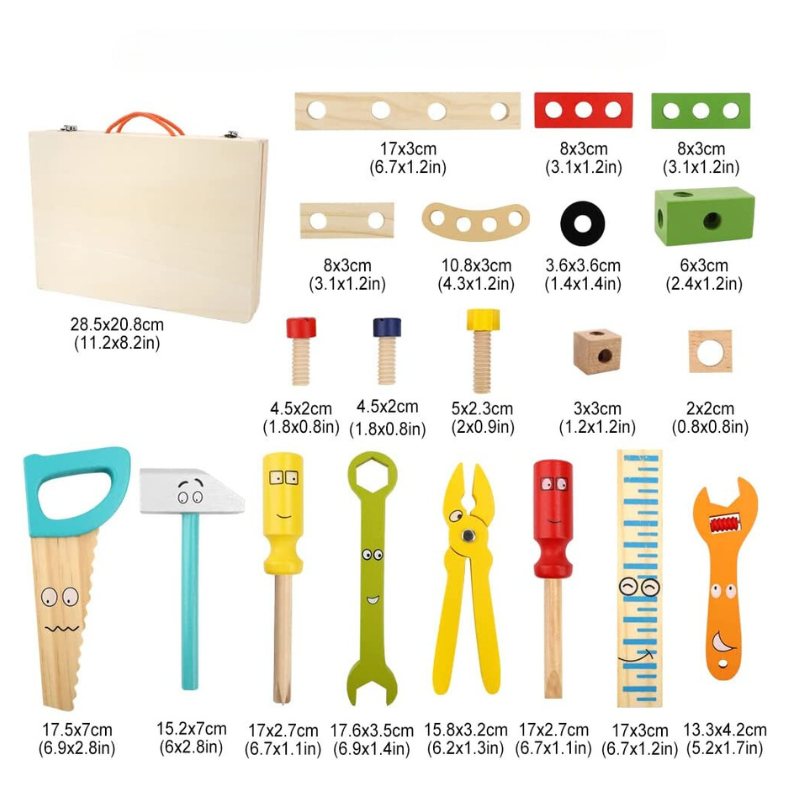 TüftelTruhe – Kreatives Montessori Lernset