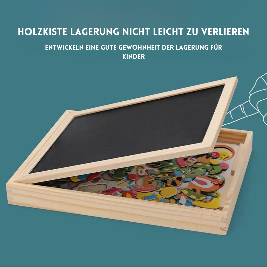 Wundertafel – 2in1 Lern- und Zeichentafel für Kinder