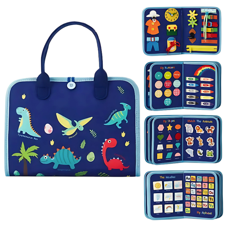 FühlBuch – Montessori Sensorikbuch für Kinder