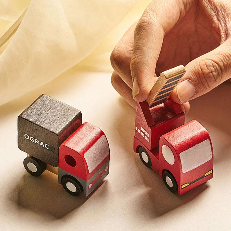 Mini-Holz-LKW für Kinder