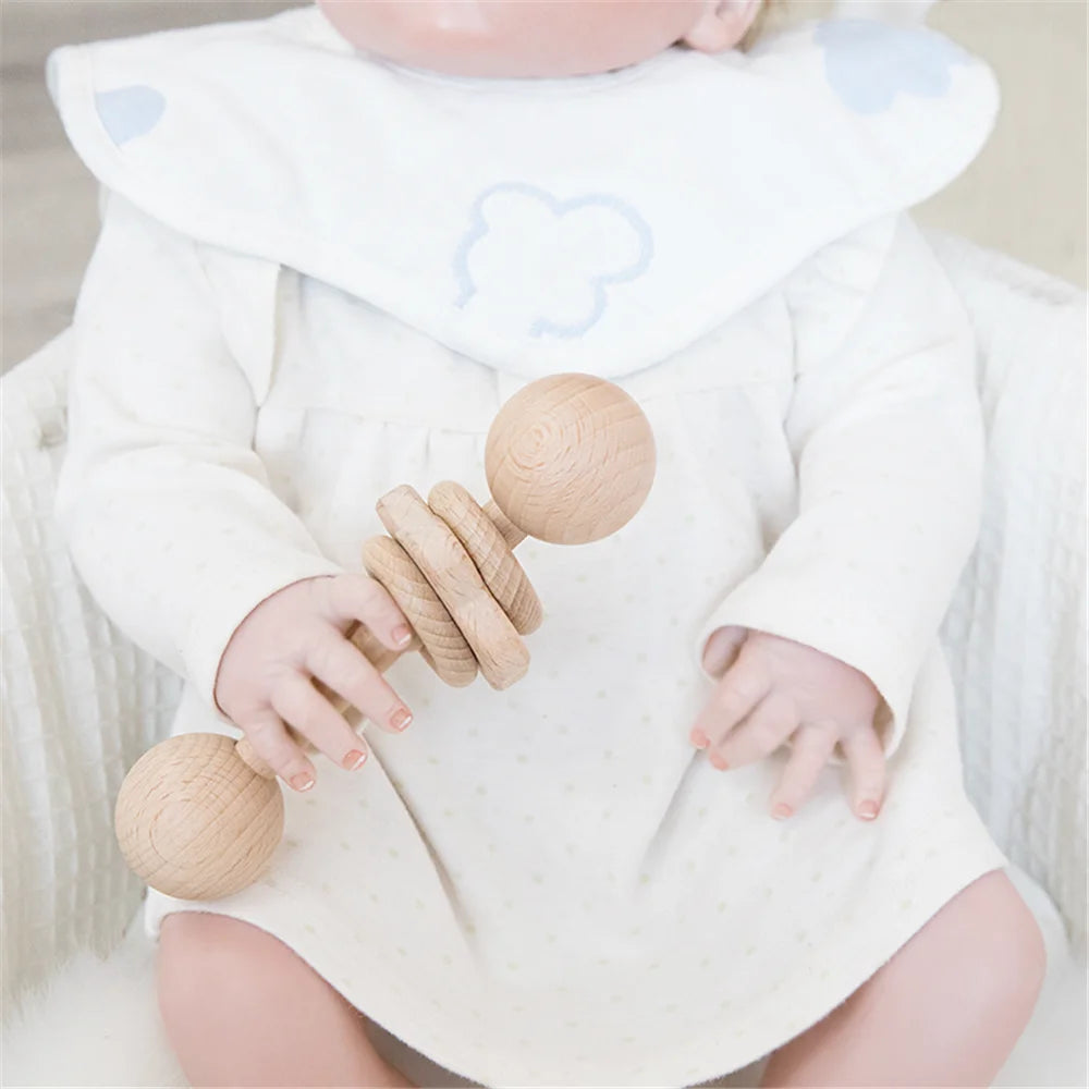 Holzrassel-Babyspielzeug