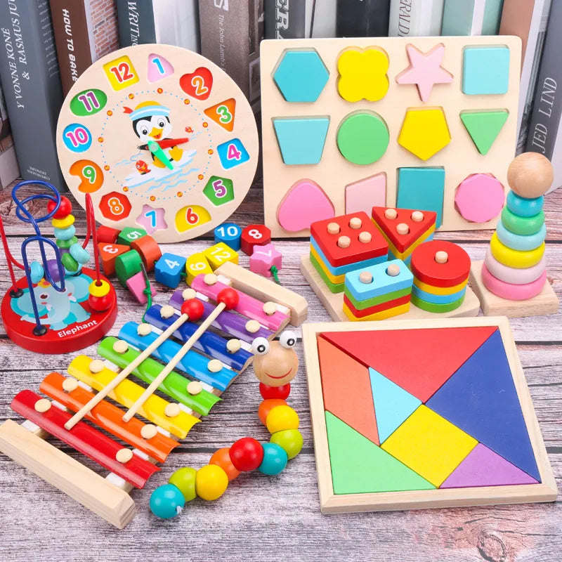 Holzspielzeug Set