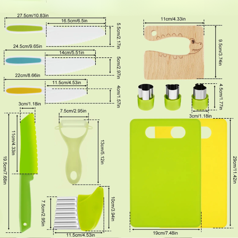MiniKoch – Kindersicheres Küchenset für kleine Köche