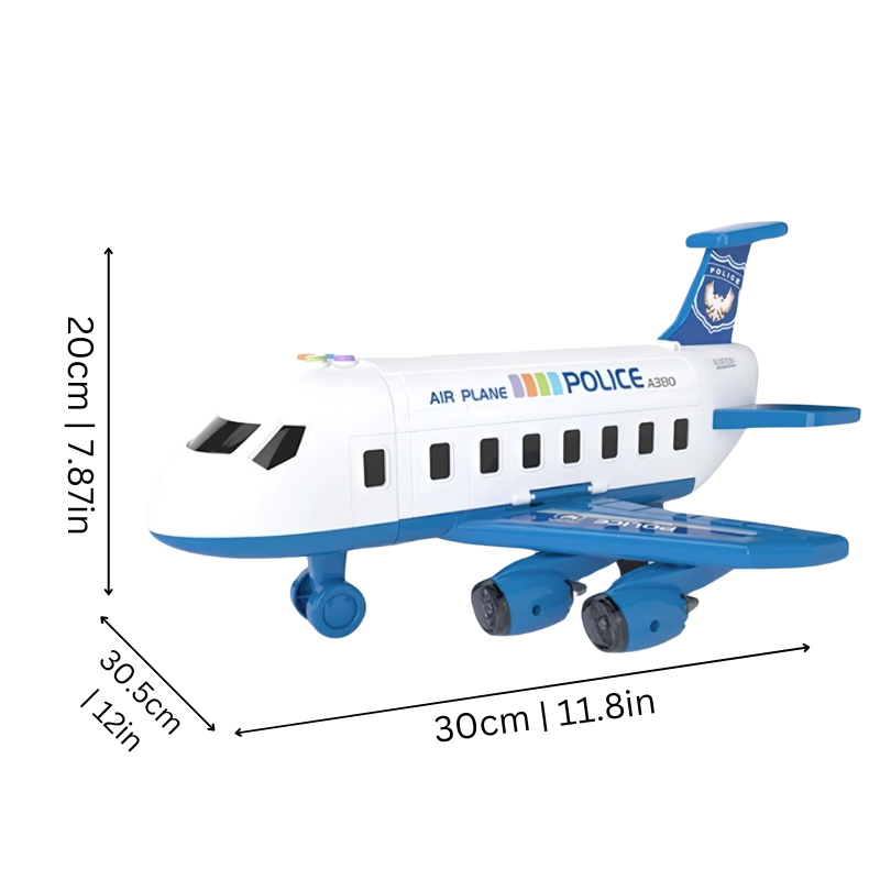 MegaPlane – Kinder Spielset zum Bauen & Entdecken