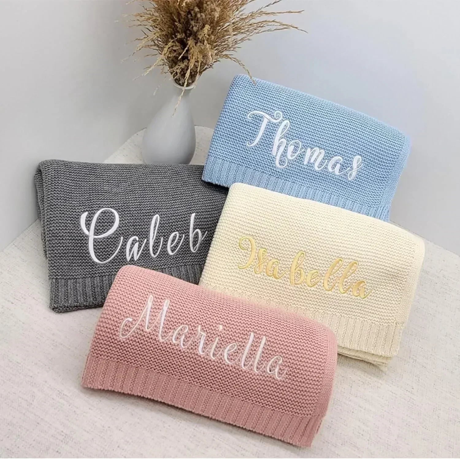Personalisierbare Babydecke