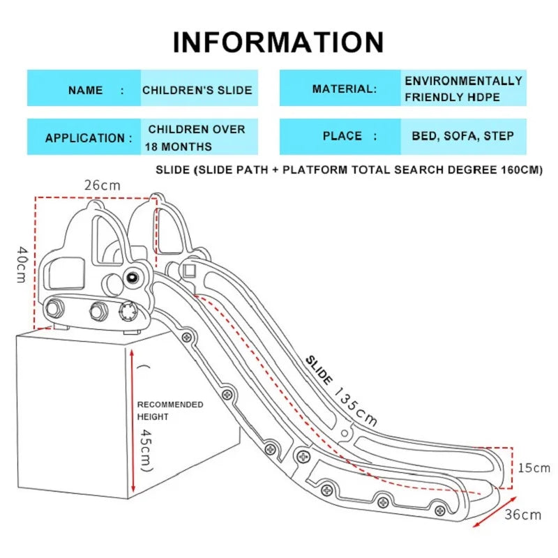 Sofarutsche für Kinder