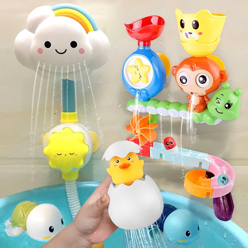 Baby-Wasserspielzeugen für die Wand