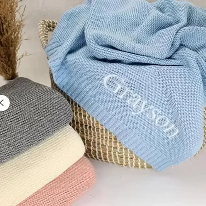Personalisierbare Babydecke