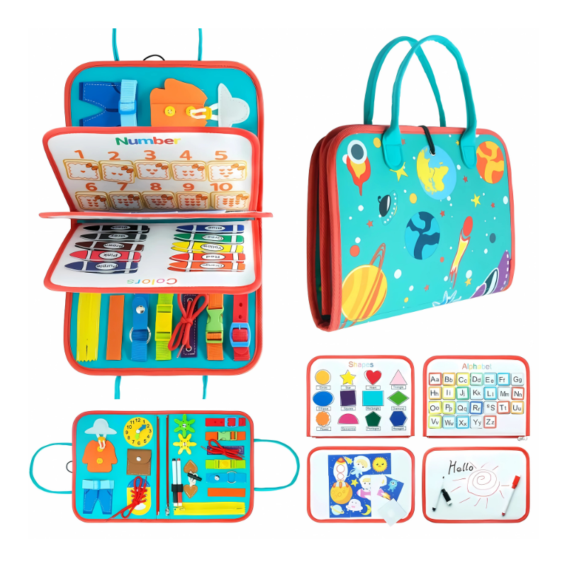 FühlBuch – Montessori Sensorikbuch für Kinder