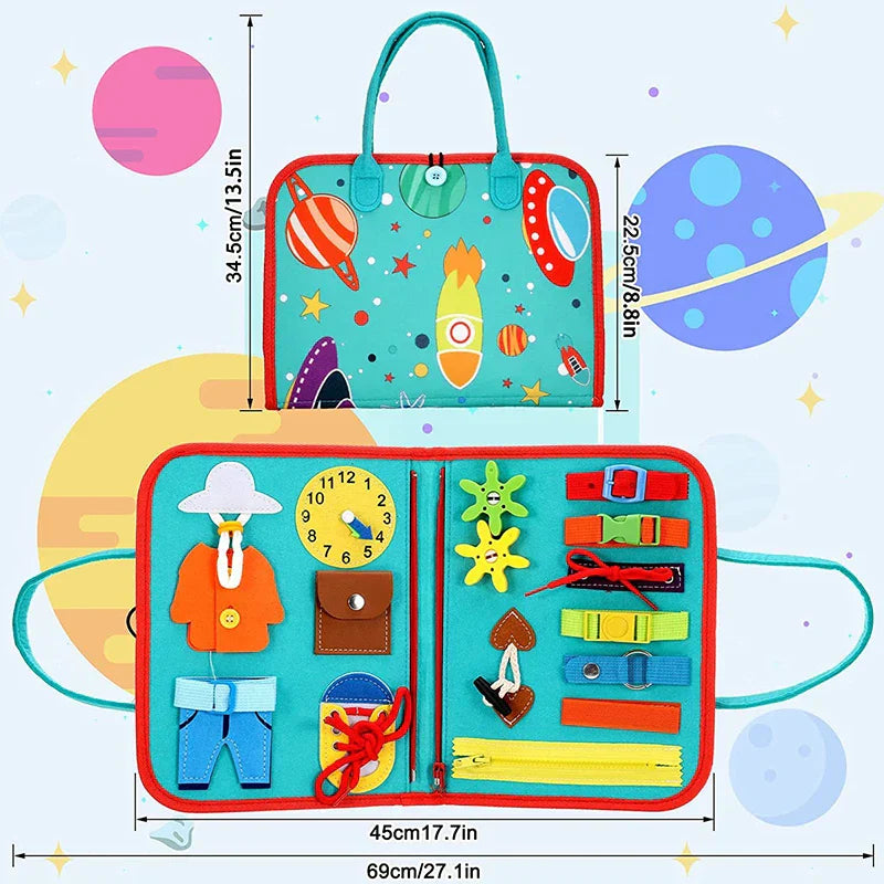 FühlBuch – Montessori Sensorikbuch für Kinder