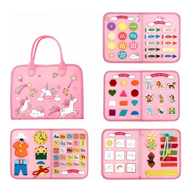 FühlBuch – Montessori Sensorikbuch für Kinder