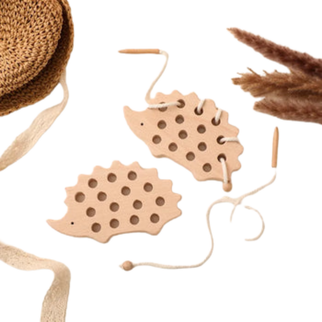 Einfädelspiel für Kinder