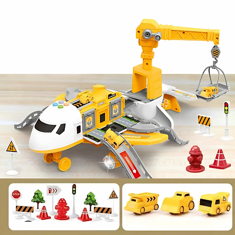 MegaPlane – Kinder Spielset zum Bauen & Entdecken