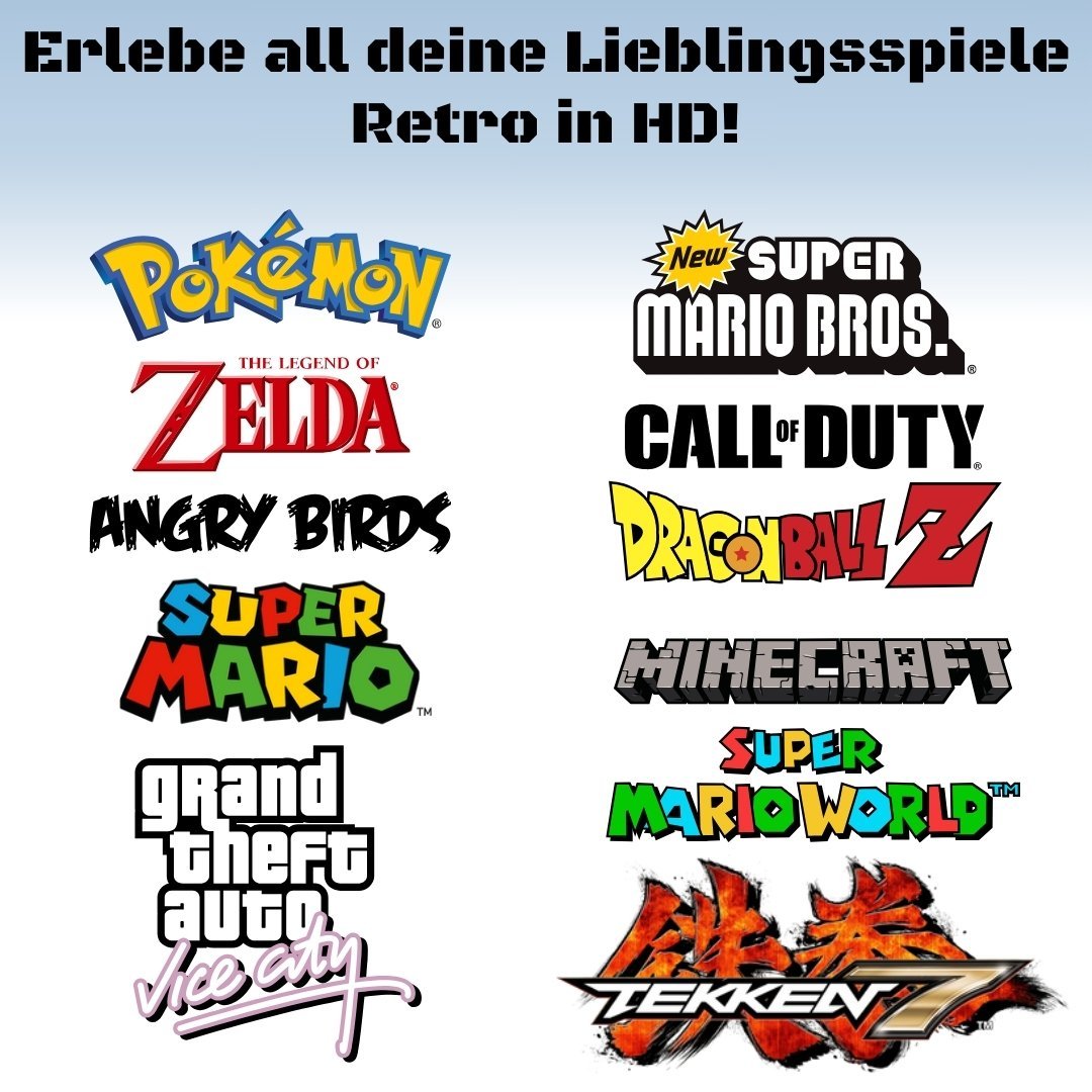 Retro Pixel - mehr als 10.000 Spiele