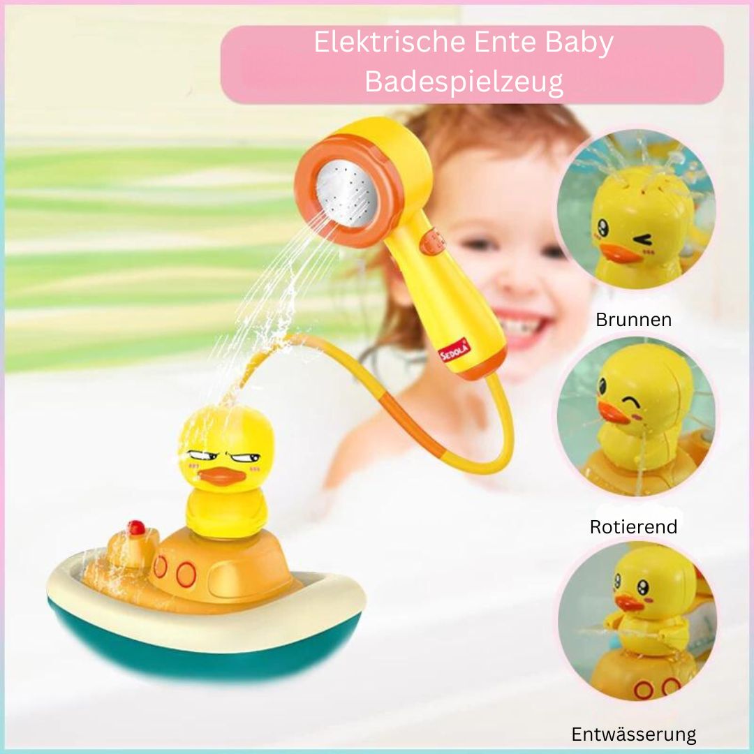 SpritzEnte – Badespielzeug mit Duschkopf für Kinder