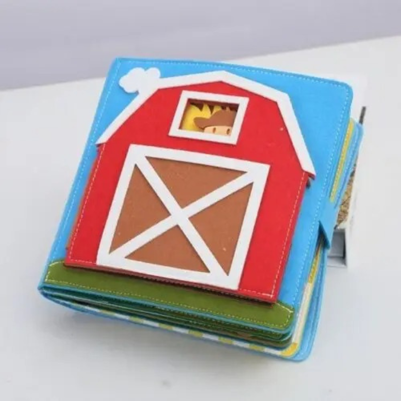 FilzBuch Bauernhof – Interaktives Lernbuch für Kinder