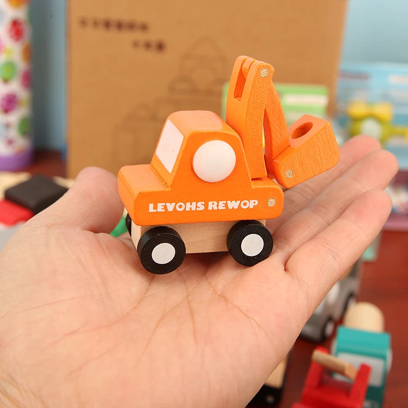 Mini-Holz-LKW für Kinder