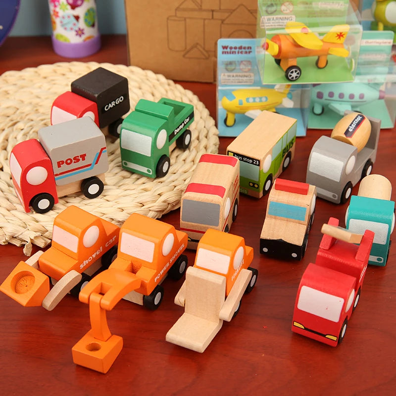 Mini-Holz-LKW für Kinder