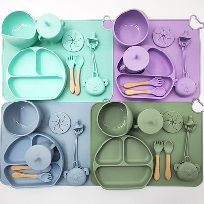 Silikon-Geschirr-Set