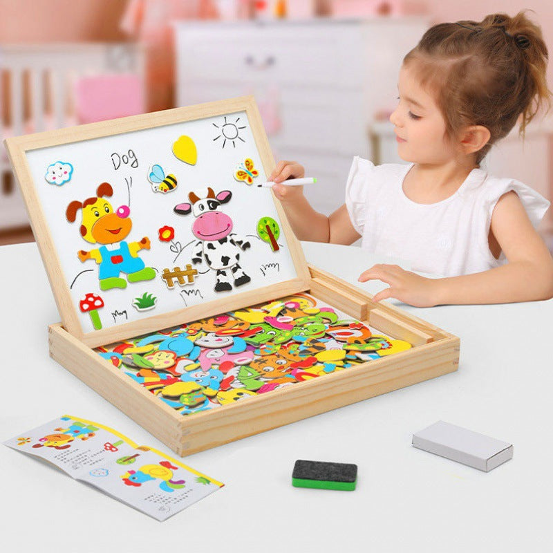 Wundertafel – 2in1 Lern- und Zeichentafel für Kinder