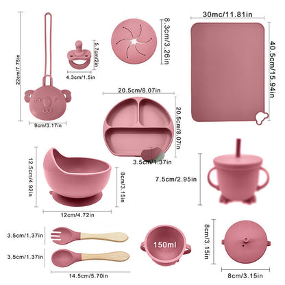 Silikon-Geschirr-Set