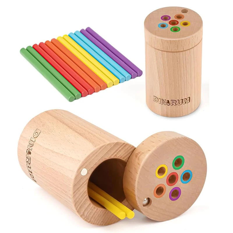 Montessori-Spiel Feinmotorik und Sortieren