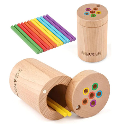 Montessori-Spiel Feinmotorik und Sortieren