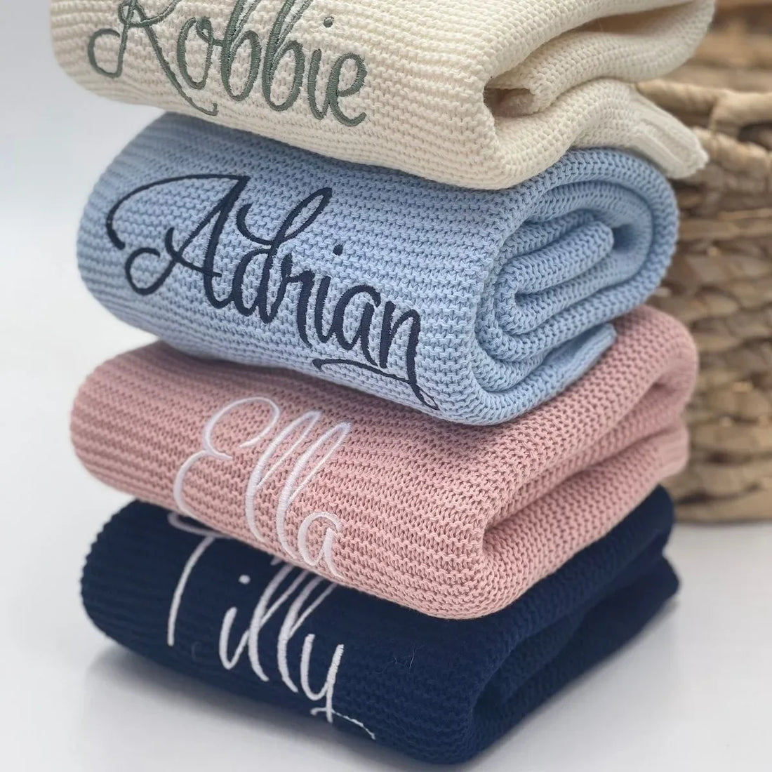 Personalisierbare Babydecke