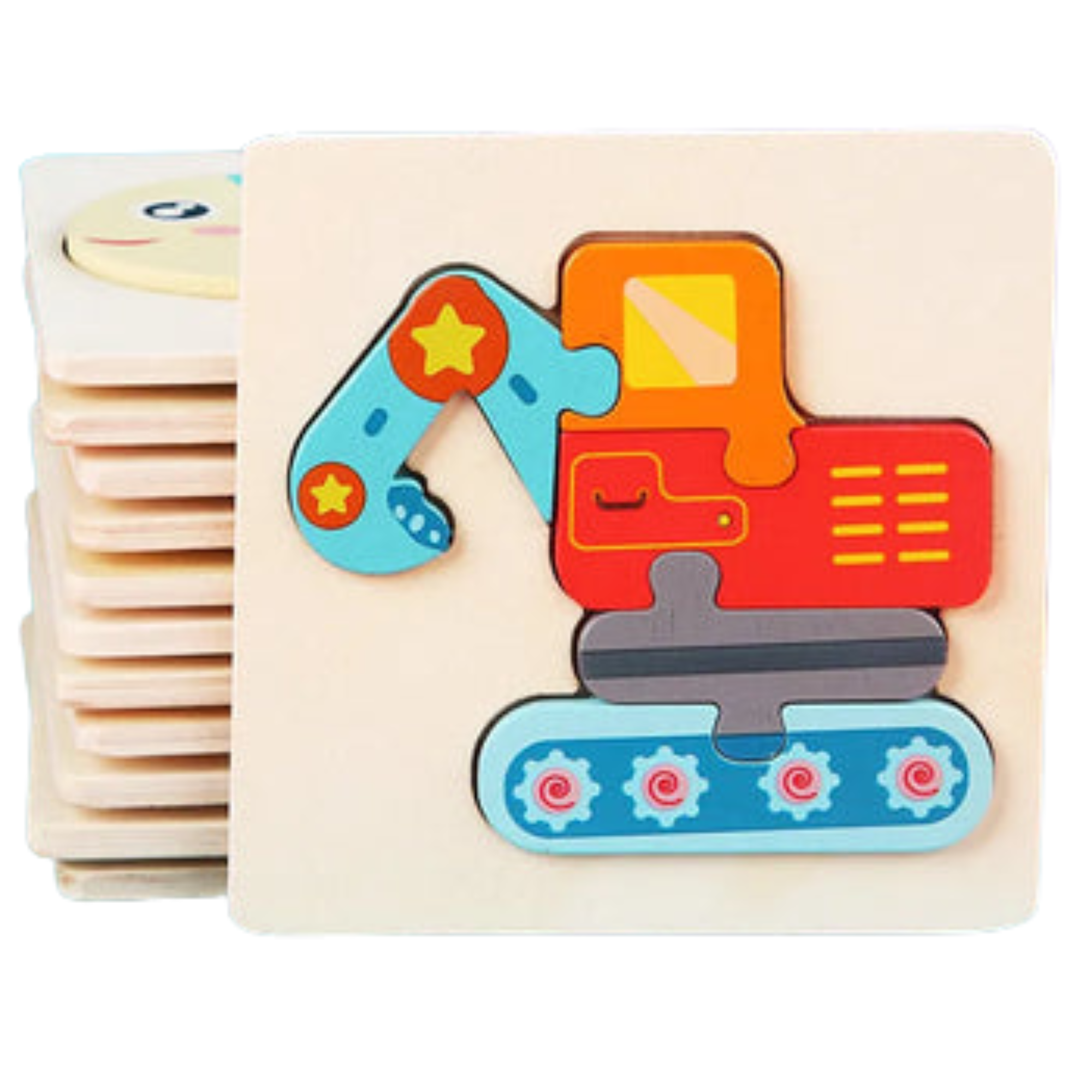 3D Holzpuzzle