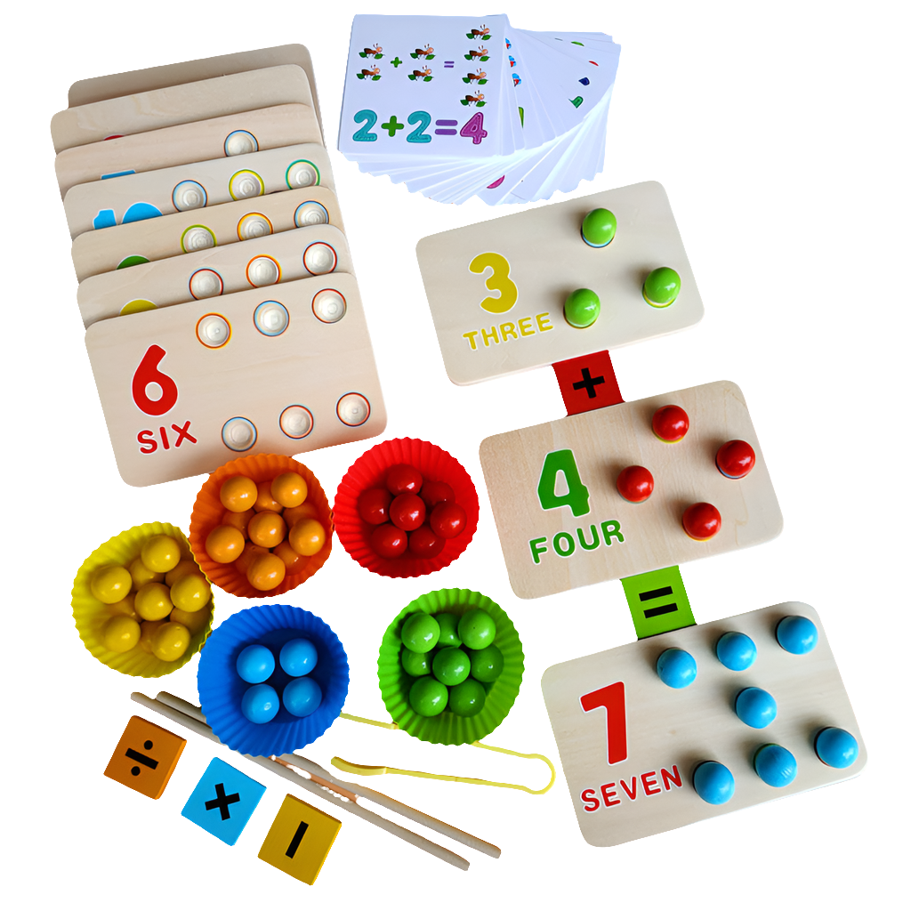 Montessori Zählen und Sortieren