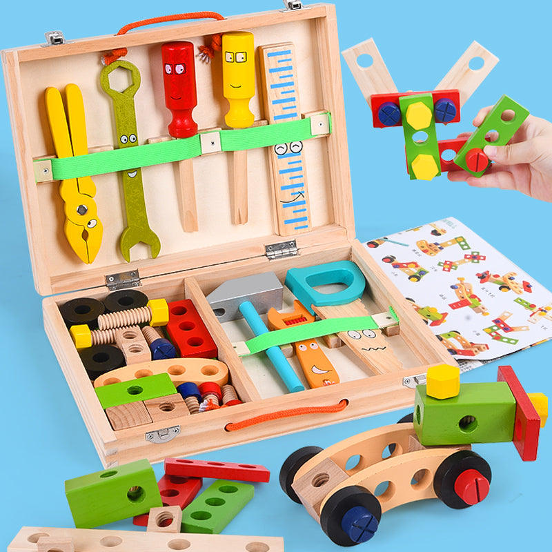 TüftelTruhe – Kreatives Montessori Lernset