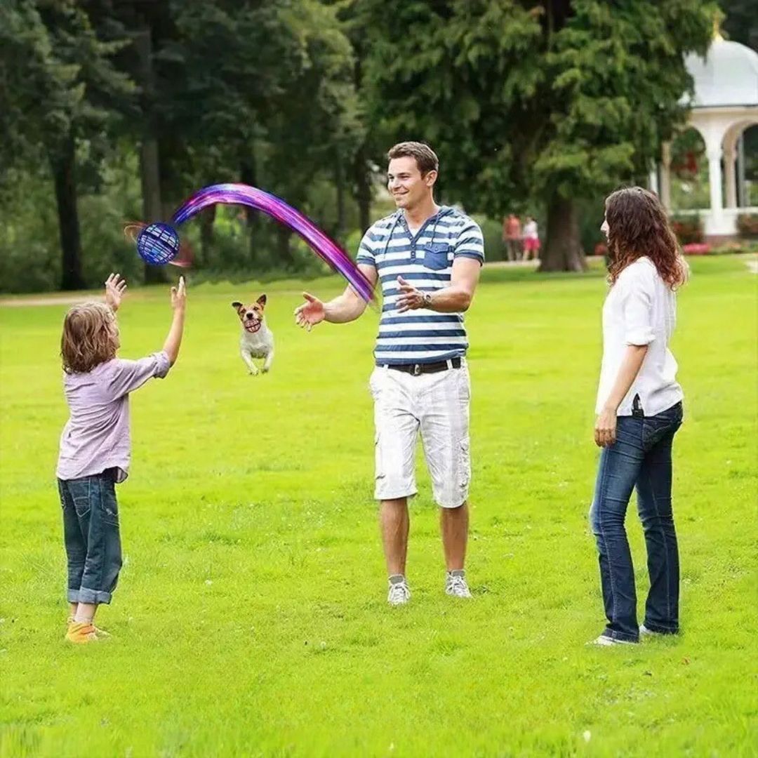 AirBall – Fliegender Spielball für Kinderabenteuer